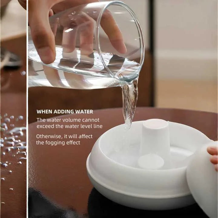 Flame Mountain Aroma Diffuser - 7-Color LED Light 130ml