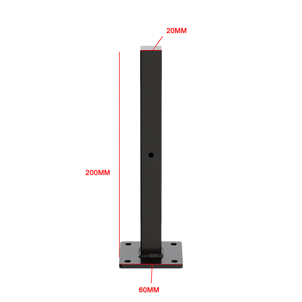 Floating Shelf Brackets 20cm Industrial Metal Shelving
