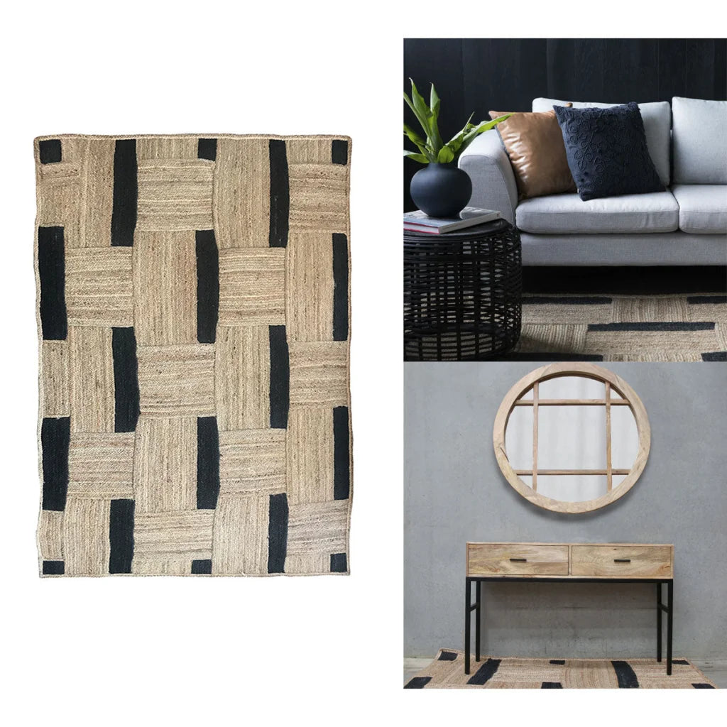 Floor Rug J Elliot Home Maisy Jute 160x230 cm - Home &