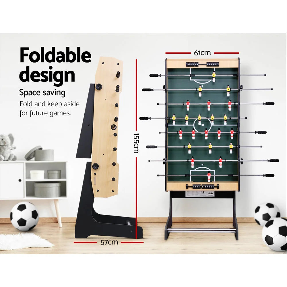 Foldable Soccer Table 4FT Foosball Football Game Home Party