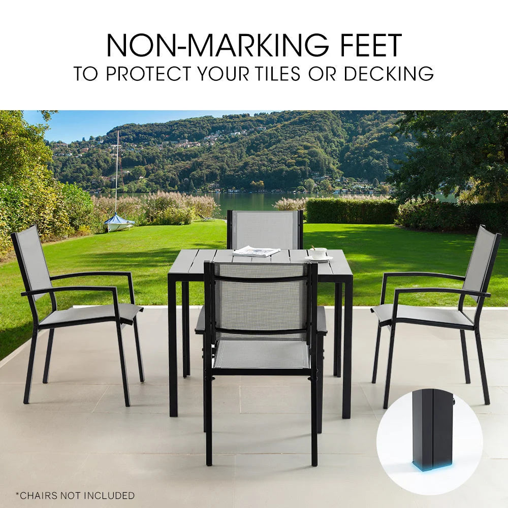 Fortia 90 x 90cm Outdoor Dining Table Square Furniture