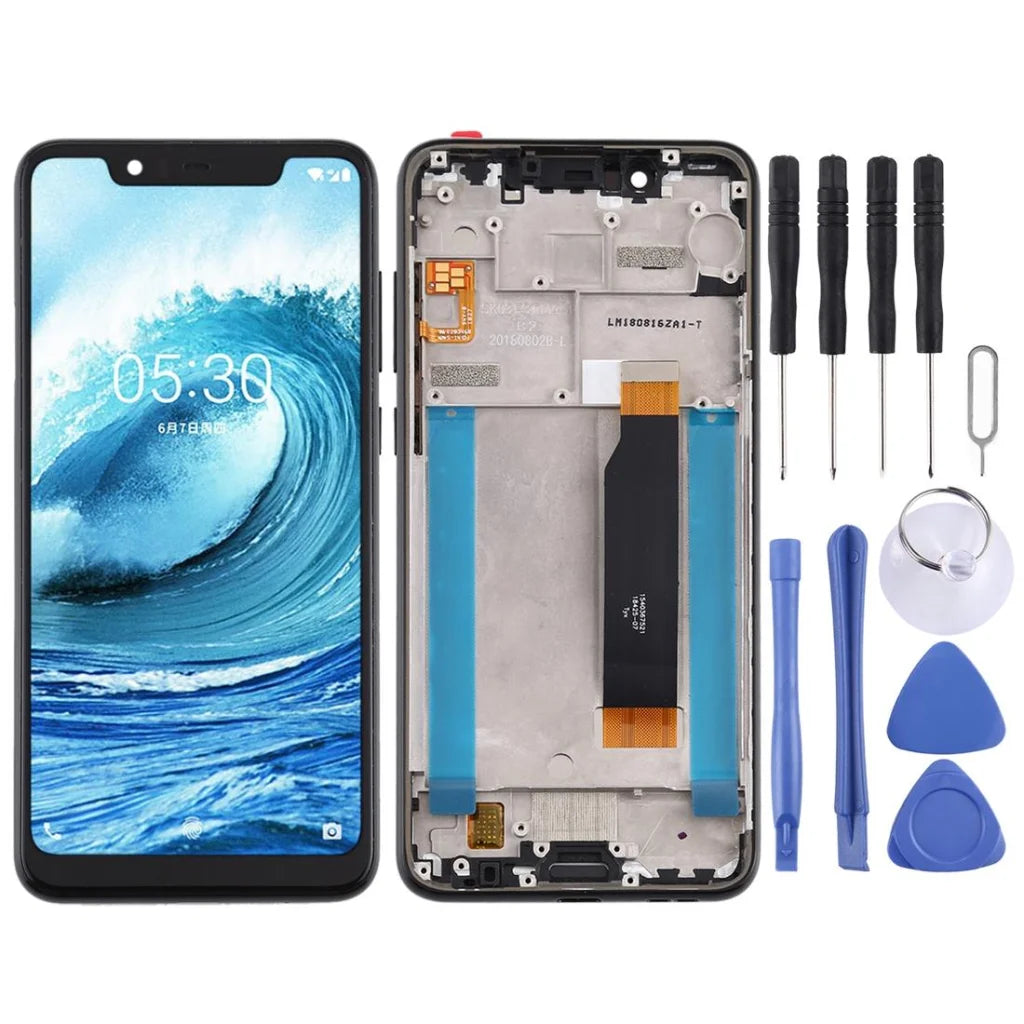 Full Lcd Screen Assembly For Nokia 5.1 Plus / X5-1915196578369507328
