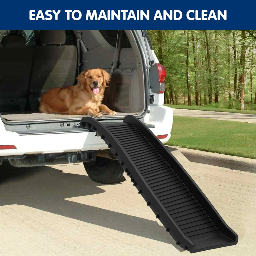 Furtastic Foldable Car Dog Ramp Vehicle Ladder Step Stairs