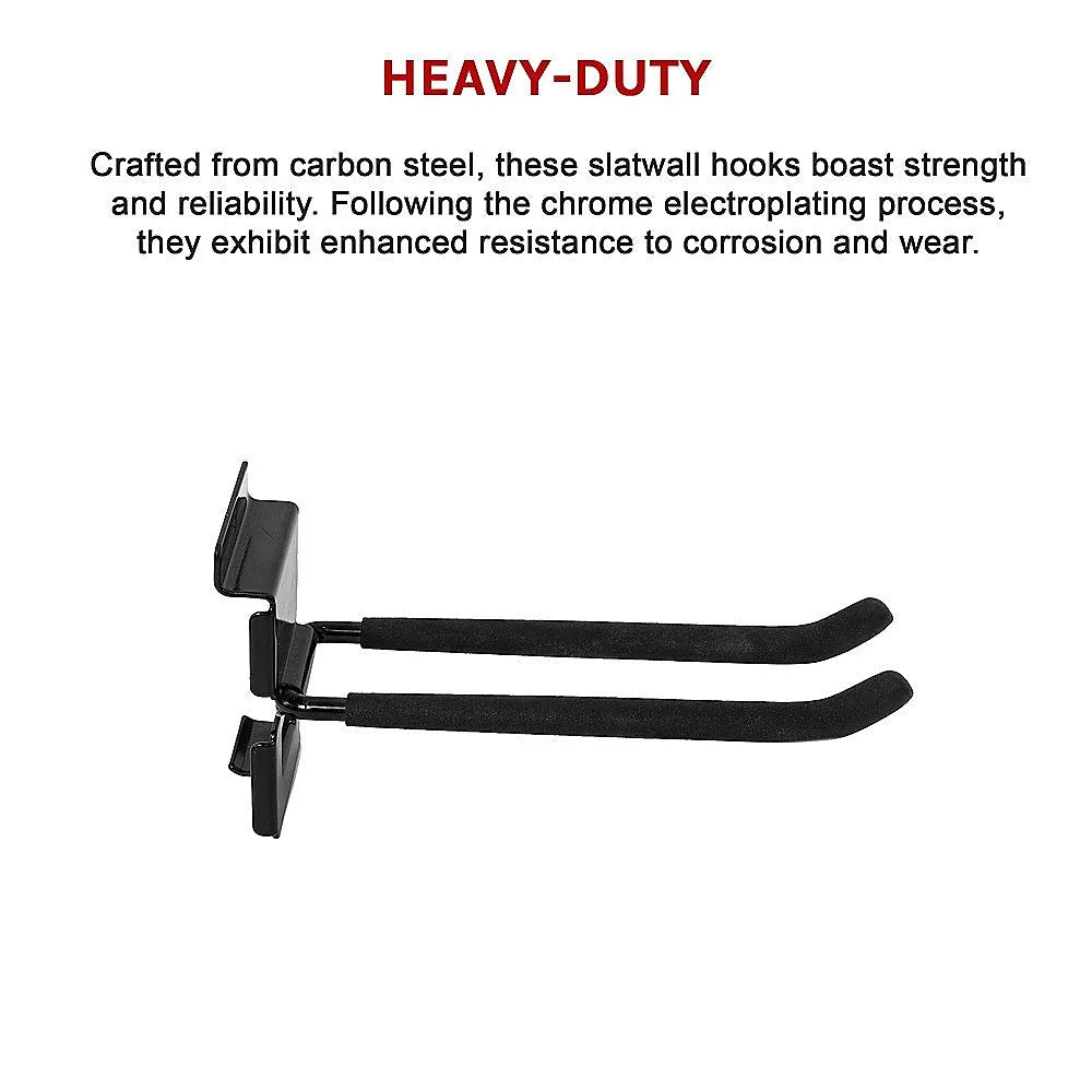 Garage Slatwall Retail Store Display Wall Mount Storage