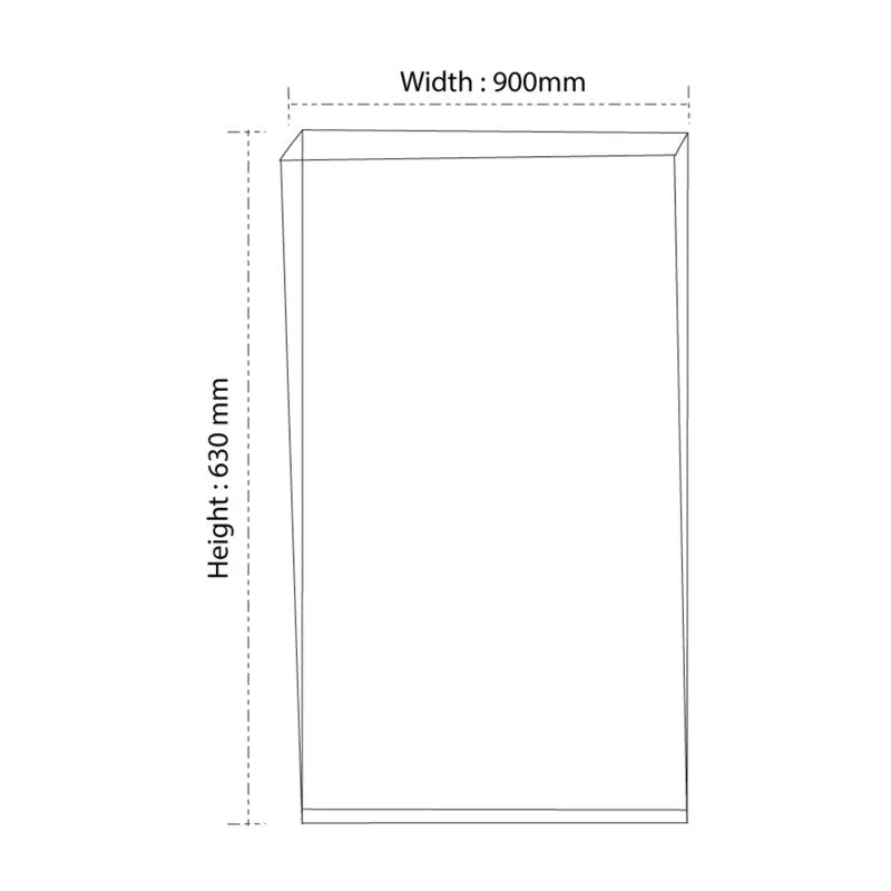 Garbage Bin Bag Roll 56L (500 PCS) - Home & Garden