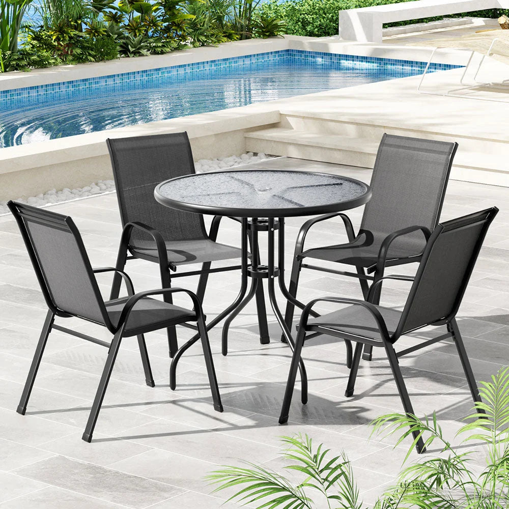 Gardeon Outdoor Dining Set Table and Chairs Patio Garden