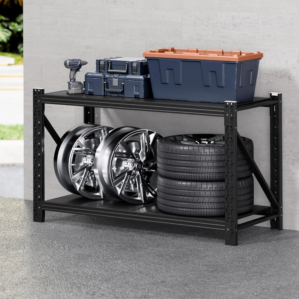 Giantz 1.5Mx0.9M Warehouse Shelving Garage Rack - Tools >