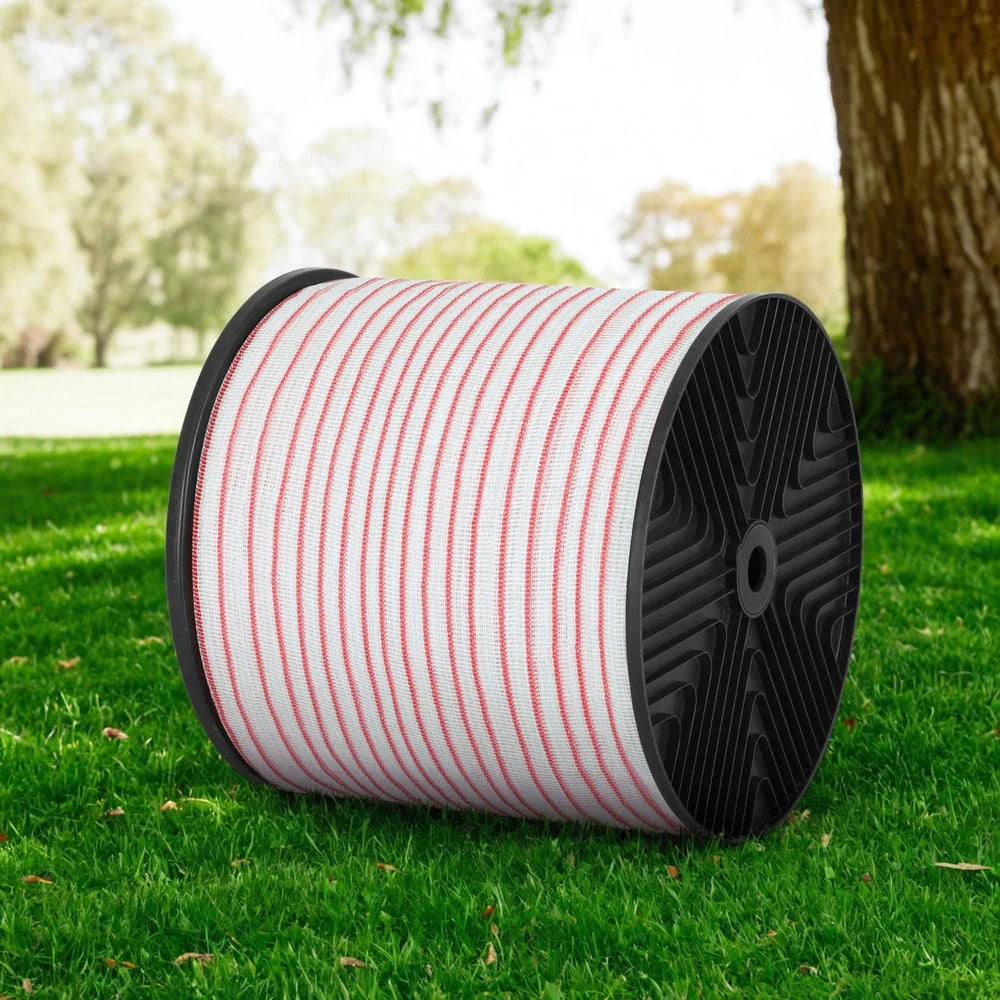Giantz Electric Fence Tape Polytape 400M Electric Fence
