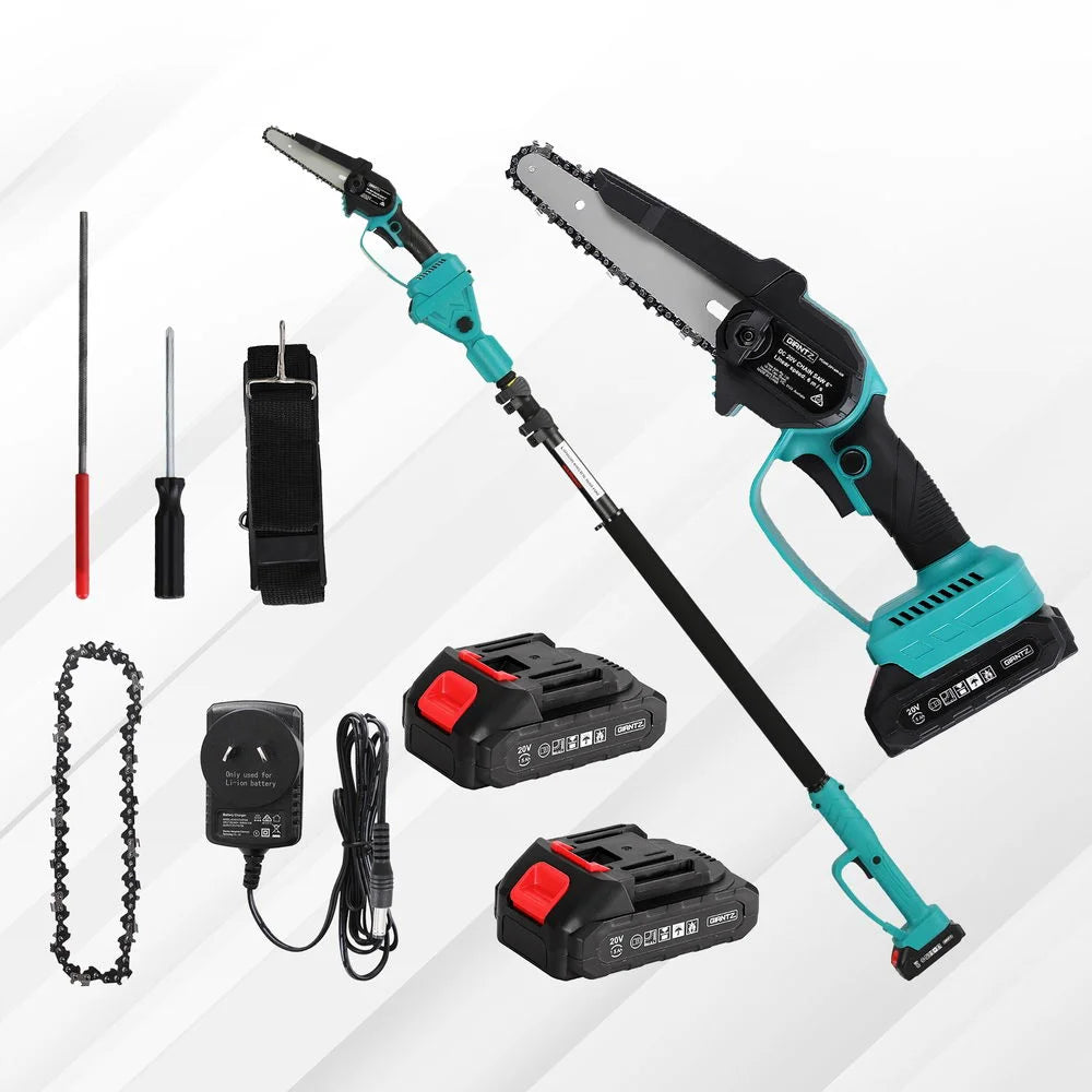 Giantz Telescopic Pole Chainsaw 6 Inch Cordless Tree