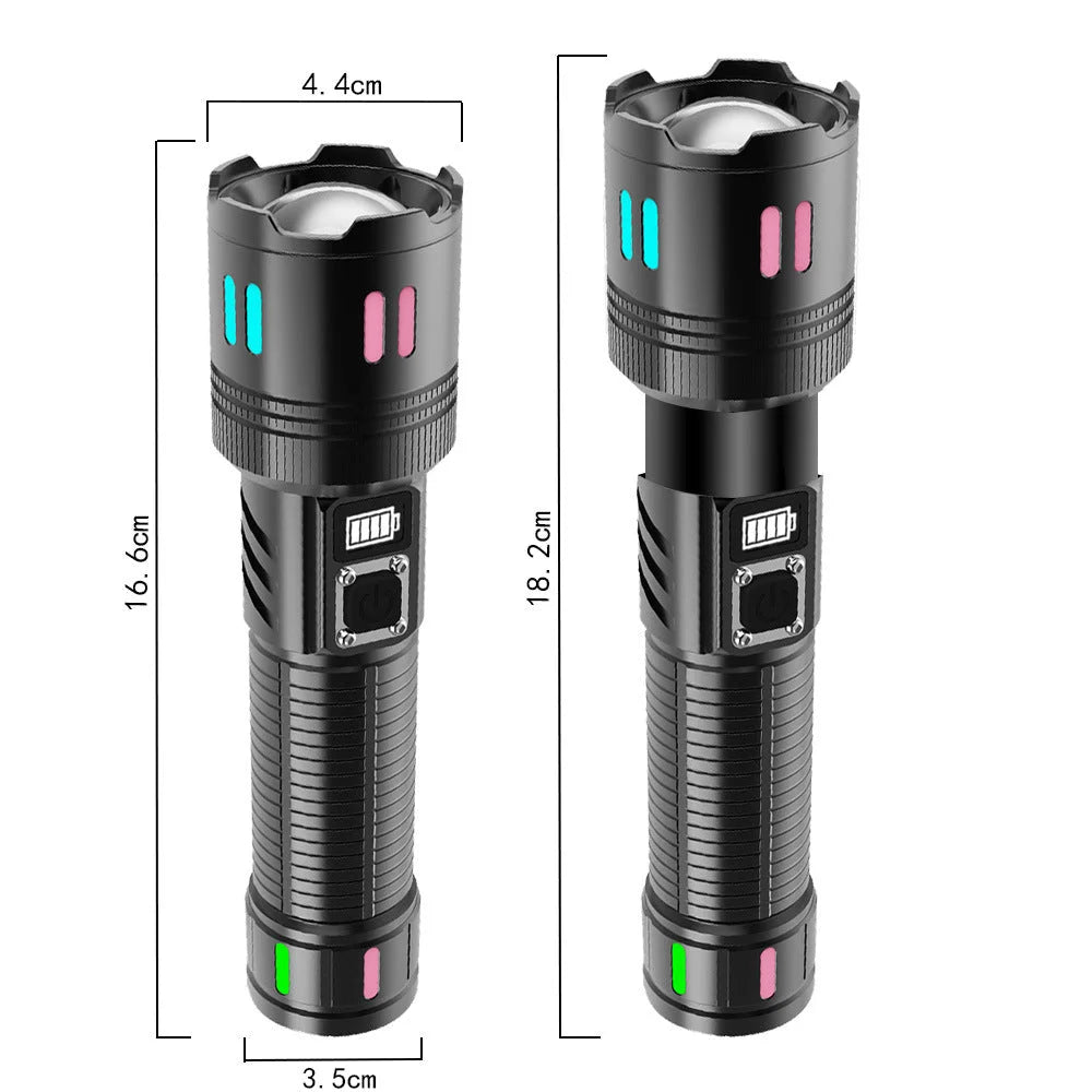 Gift Box Rechargeable High-Power Emergency Flashlight