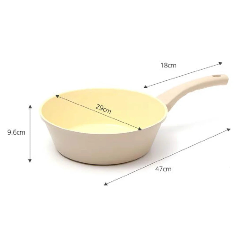 Giorno Felice IH Wok Pan 28cm Ceramic Non-Stick Stir Frypan