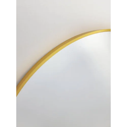 Gold Metal Arch Mirror - Small 80cm x 100cm - Home & Garden