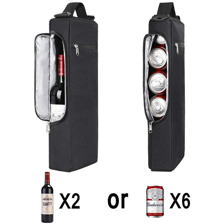 Golf Beer and Soda Insulated Cooler Bag with Shoulder Strap