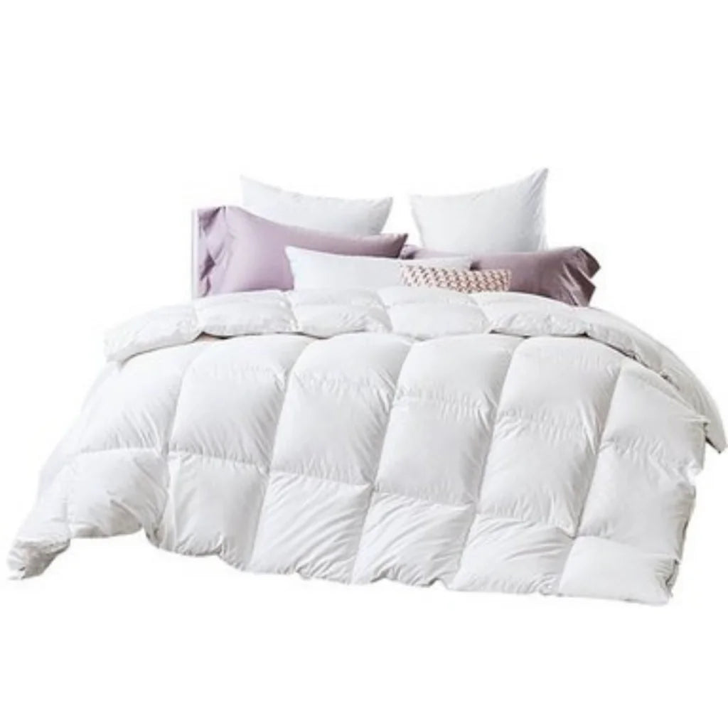 Goose Down Quilt 80% Goose Down 20% Goose Feather - Queen