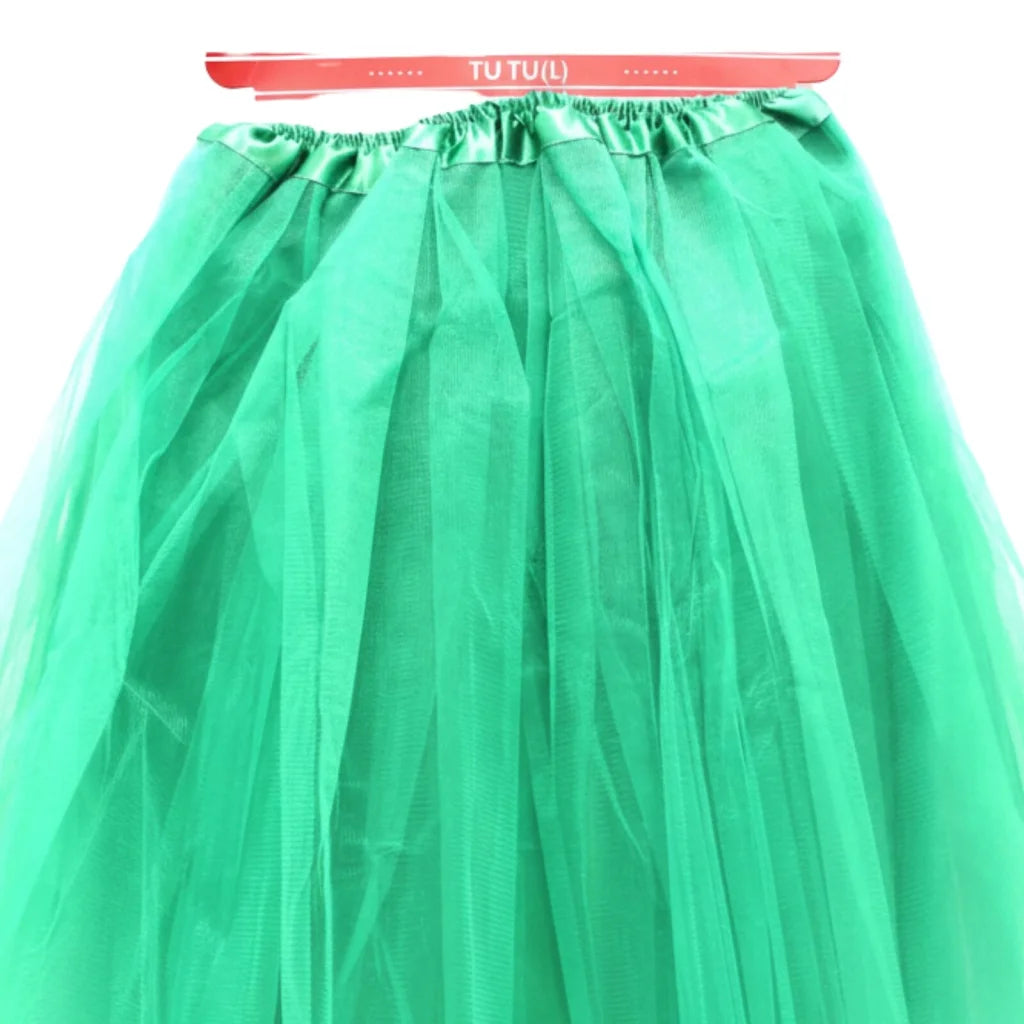 Green Tulle Ballerina Tutu – Large Perfect for Costumes