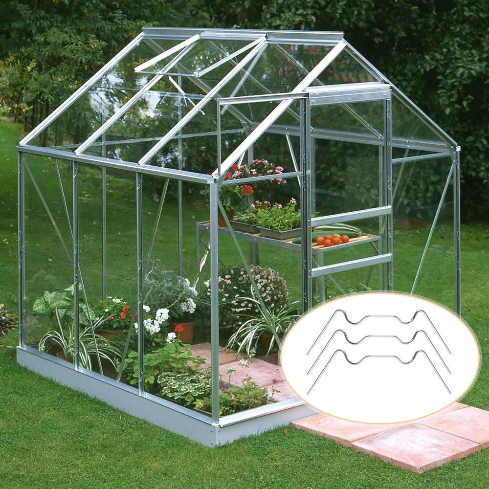 Greenhouse Clamps 50-pack greenhouse clamps stainless steel