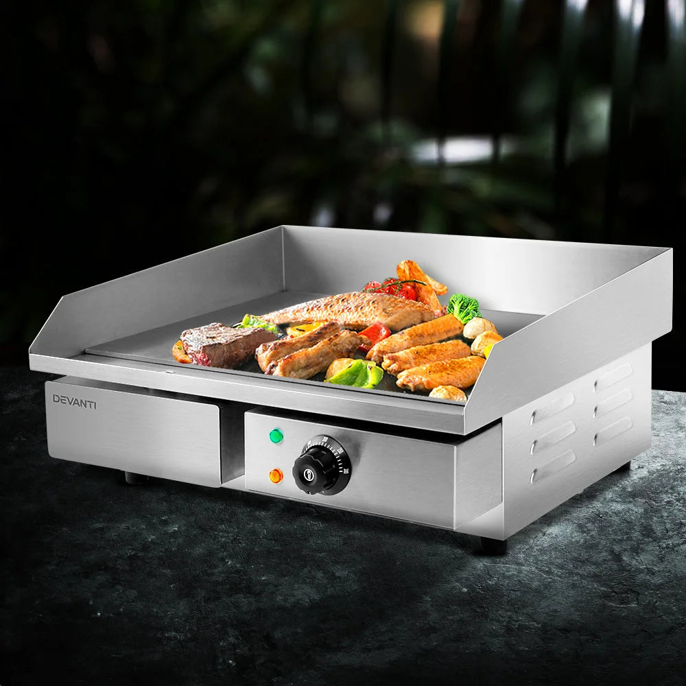 Griddle Hot Plate 3000W Stainless Steel appliances 203