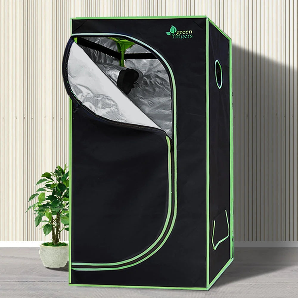 Grow Tent 1000W LED Grow Light 80x80x160cm Mylar with 4’’
