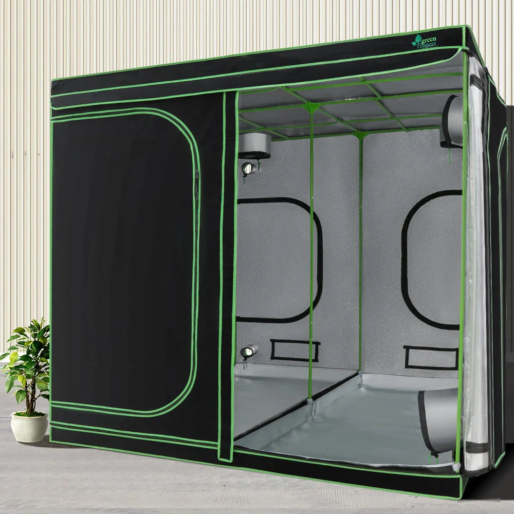 200x200x200cm 200cm grow tent kit with surface detail shown