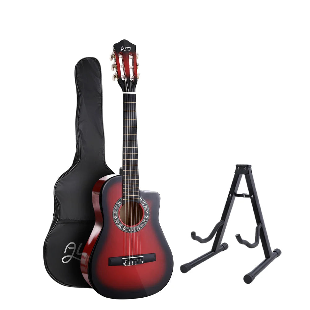 Guitar Classical Acoustic Cutaway 34 Inch Wooden Ideal