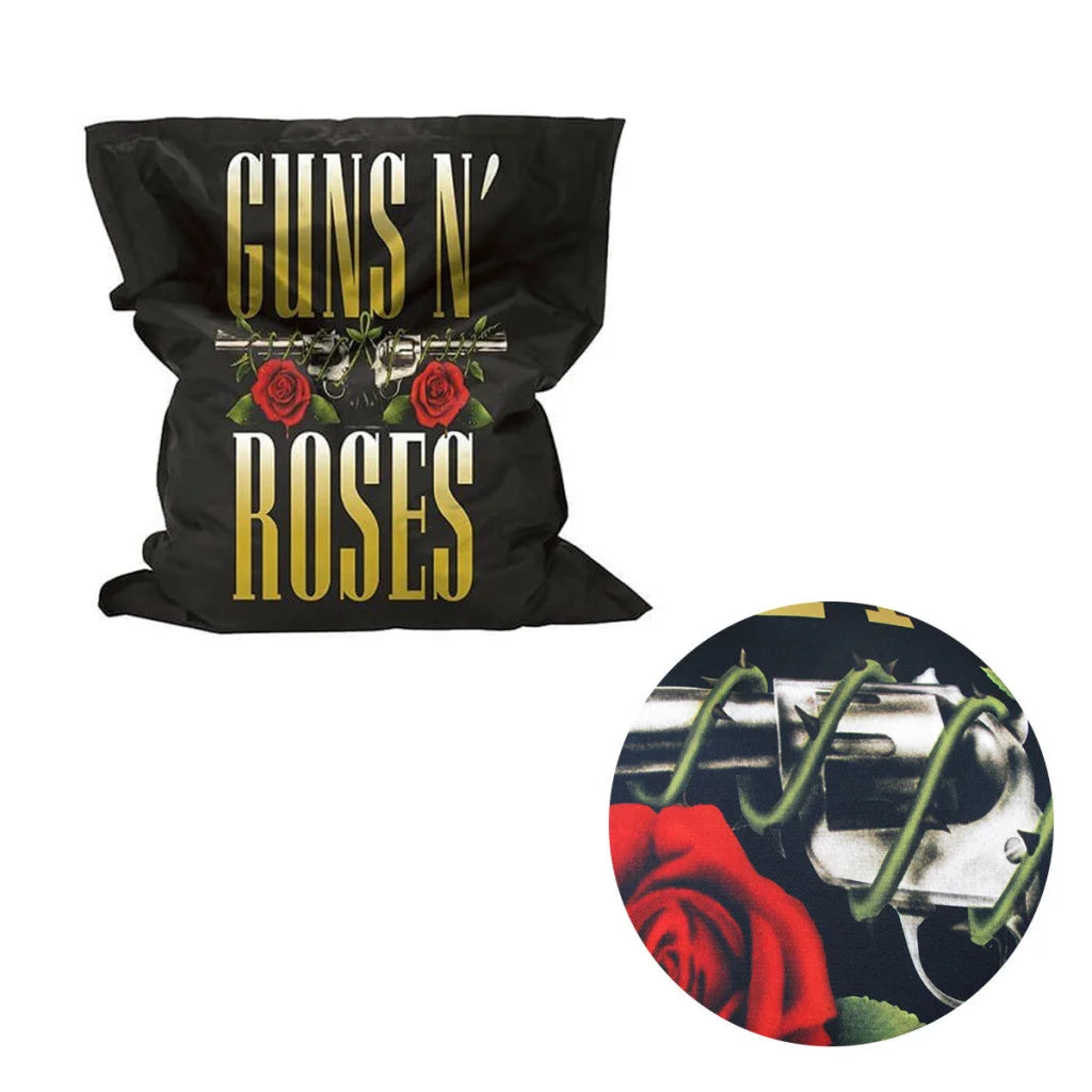 Guns N’ Roses Giant Bean Bag Cover 140 x 180 cm - Furniture