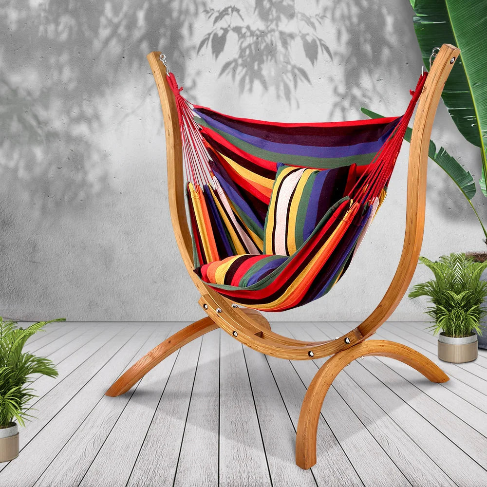 Hammock with Wooden Stand - Hammocks