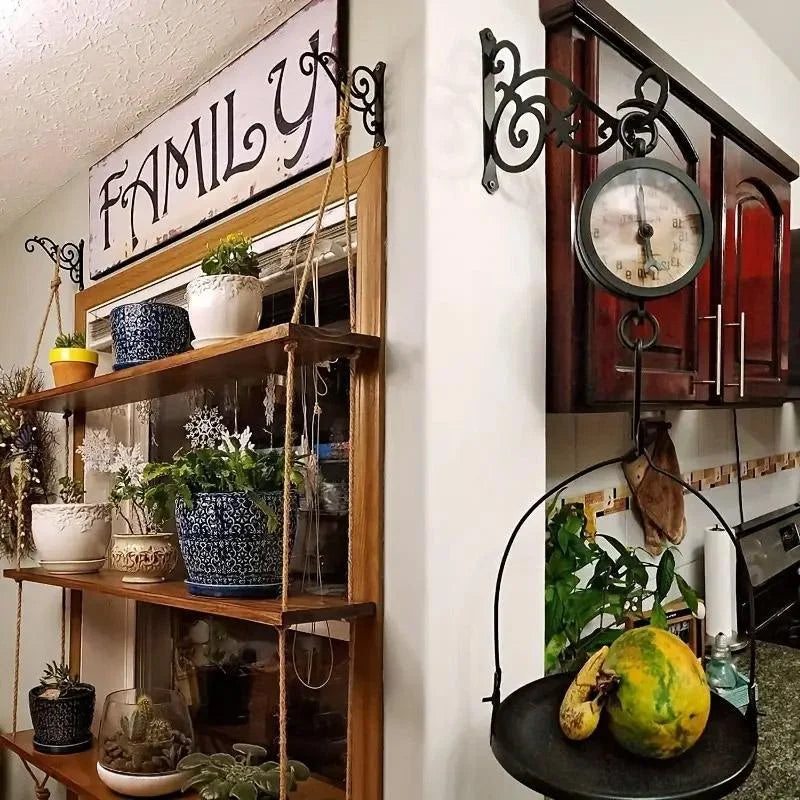 Hanging Plant Holder Iron Hooks Outdoor Planter Hanger