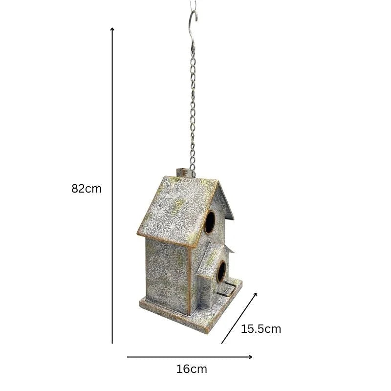 Hanging Two-Storey Birdhouse 52cm - Pet Care > Bird > Bird