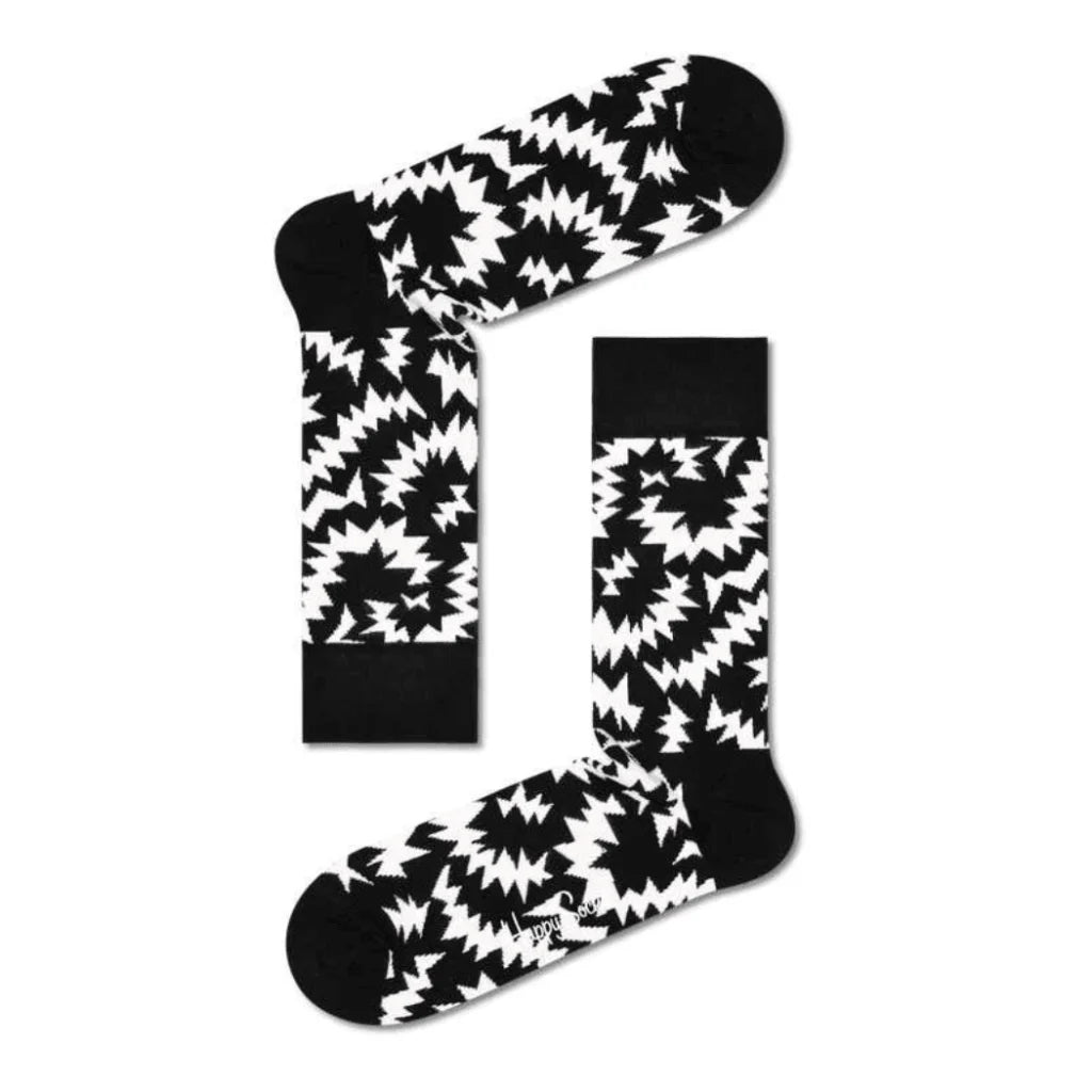 Happy Socks adult Zig Zag Sock Size 36-40-1973194222085476352