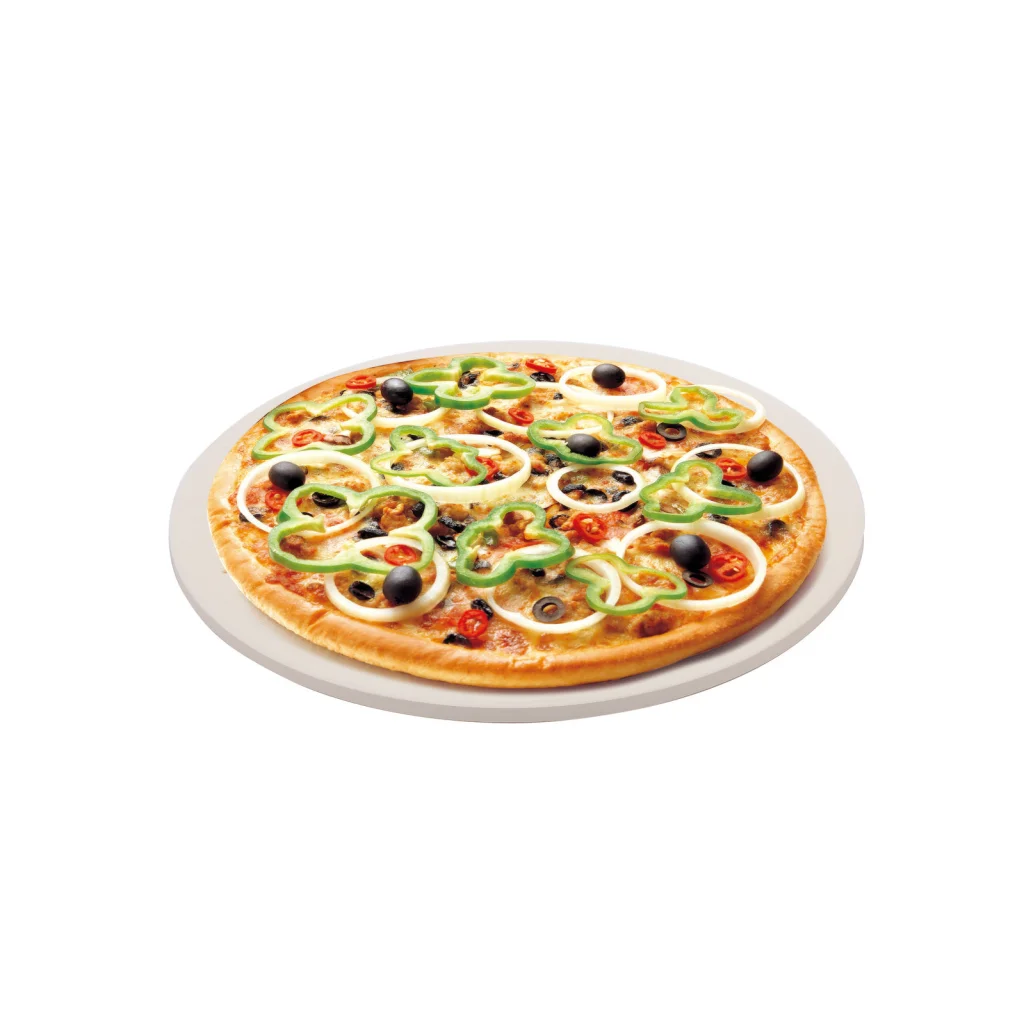 Heat-Resistant BBQ Pizza Stone - 33cm - Home & Garden >