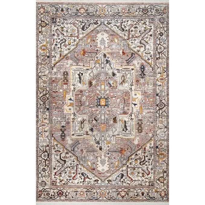 Heriz Mushroom Rug by Rug Culture -165X115CM - RECTANGLE