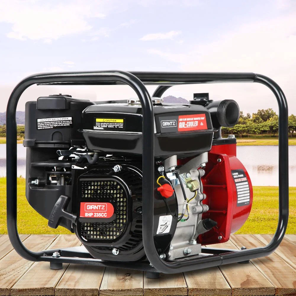 High Flow Water Pump 2in Black/Red - Pumps