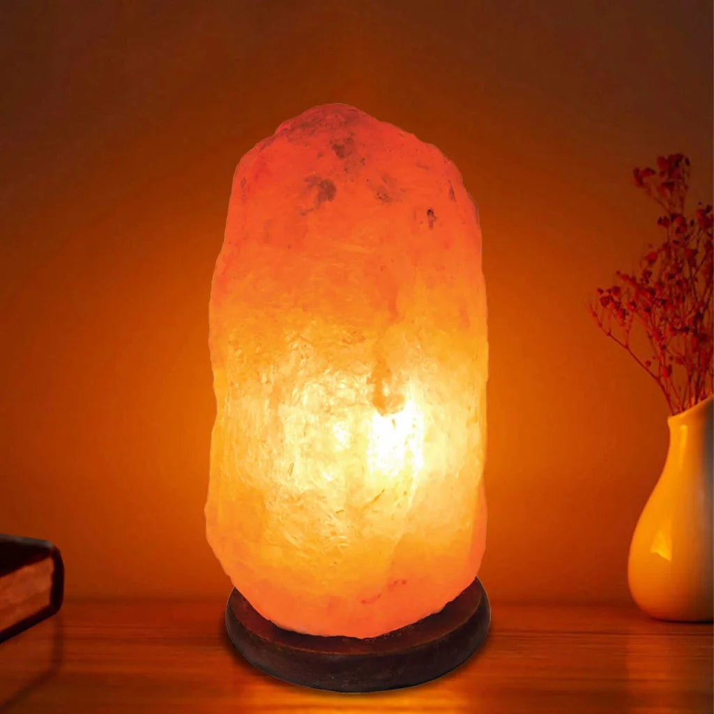 Himalayan Pink Salt Lamp 12V 12W 3-5kg Natural Rock Crystal