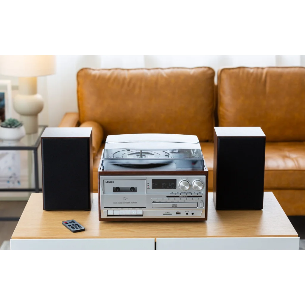 Entertainment system with key surfaces and edge shape