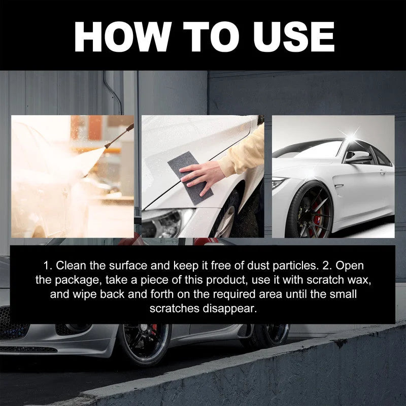 Homonth Car Scratch Remover Cloth Car Scratch Repair Paint