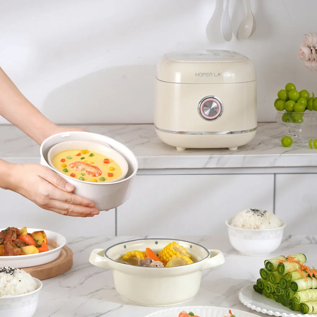 Hoper Layer 3L Portable Non-stick Rice Maker Smart Control