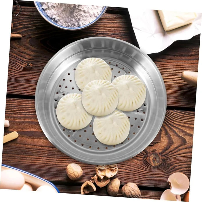 Housoutile 34cm Wok Steamer Dumpling Steamer Steaming