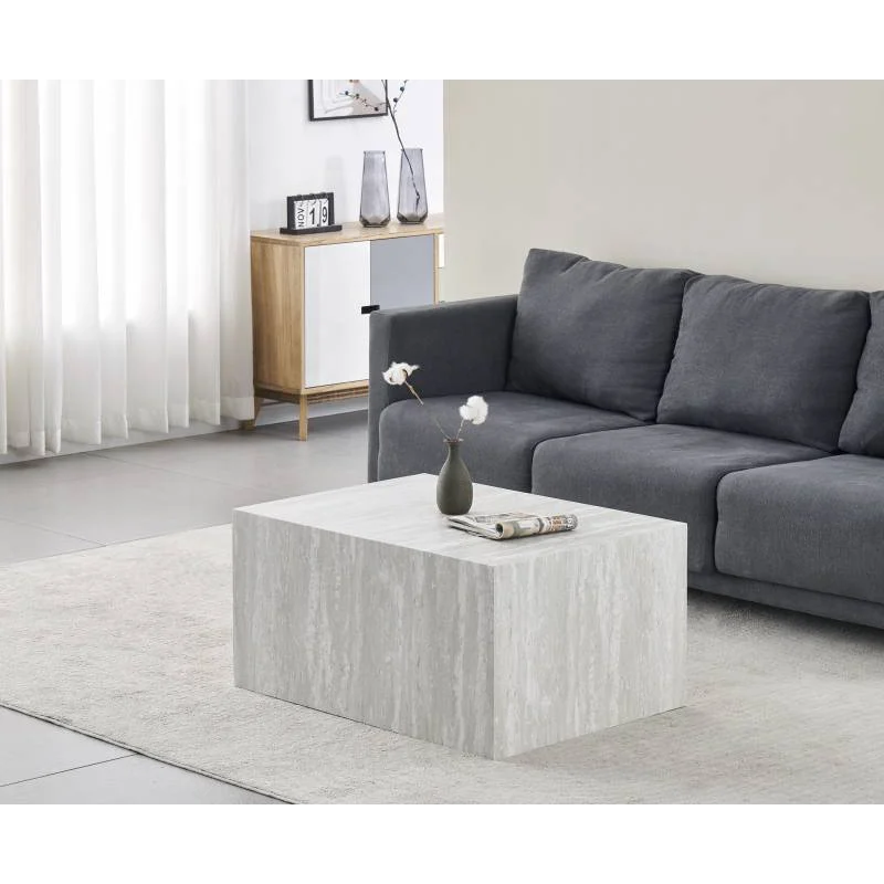 Hugo Rectangle Coffee Table 80x40cm - Occasions >