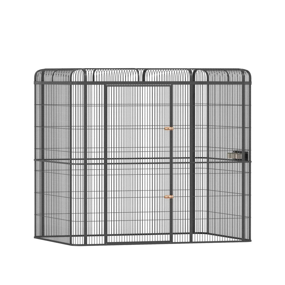 i.Pet Bird Cage Large Walk-in Aviary Budgie Perch Cage