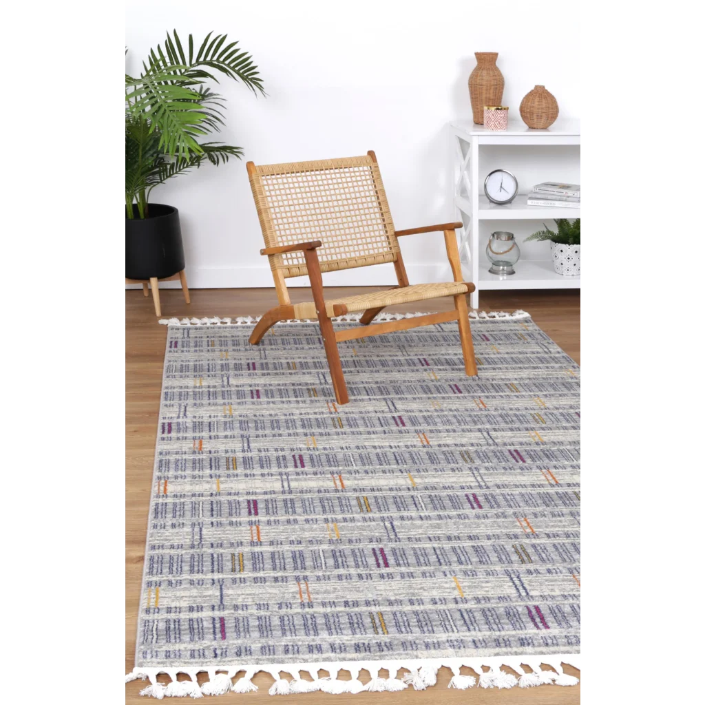 Inca Rug INCA15 Grey 200x290 - Home & Garden