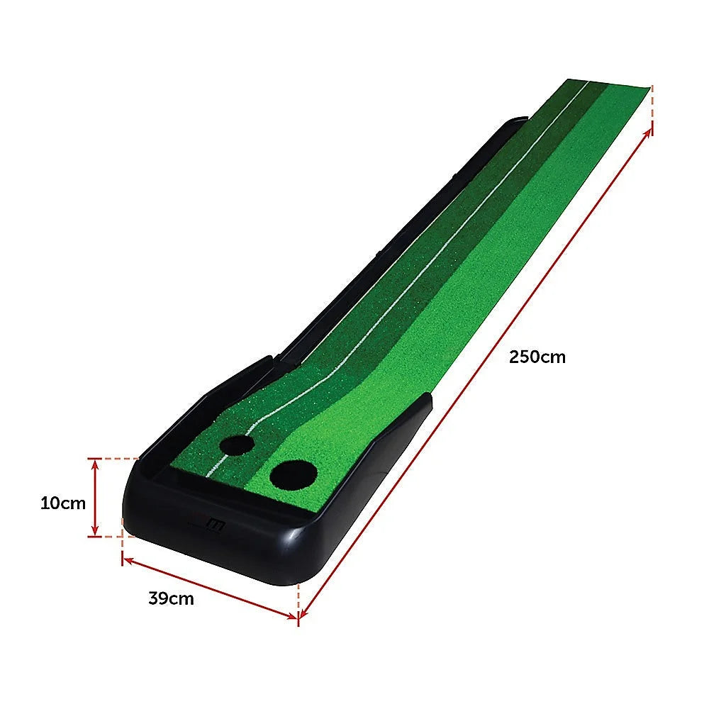 Indoor Practice Putting Green 2.5m Mat Ball Return Fake