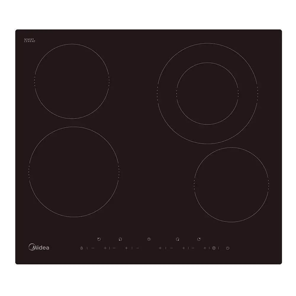 Induction Cooktop Midea 60cm Black Schott Ceran Glass