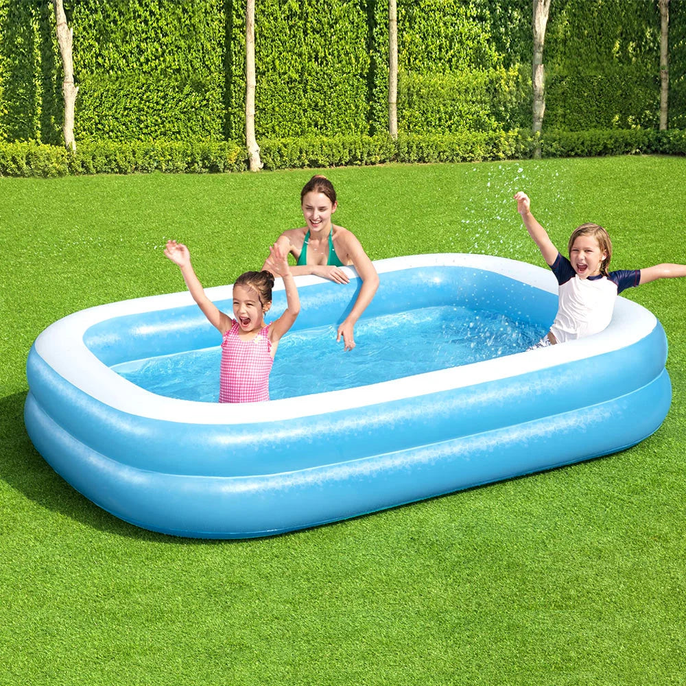Inflatable Kids Above Ground Swimming Pool - Pool &