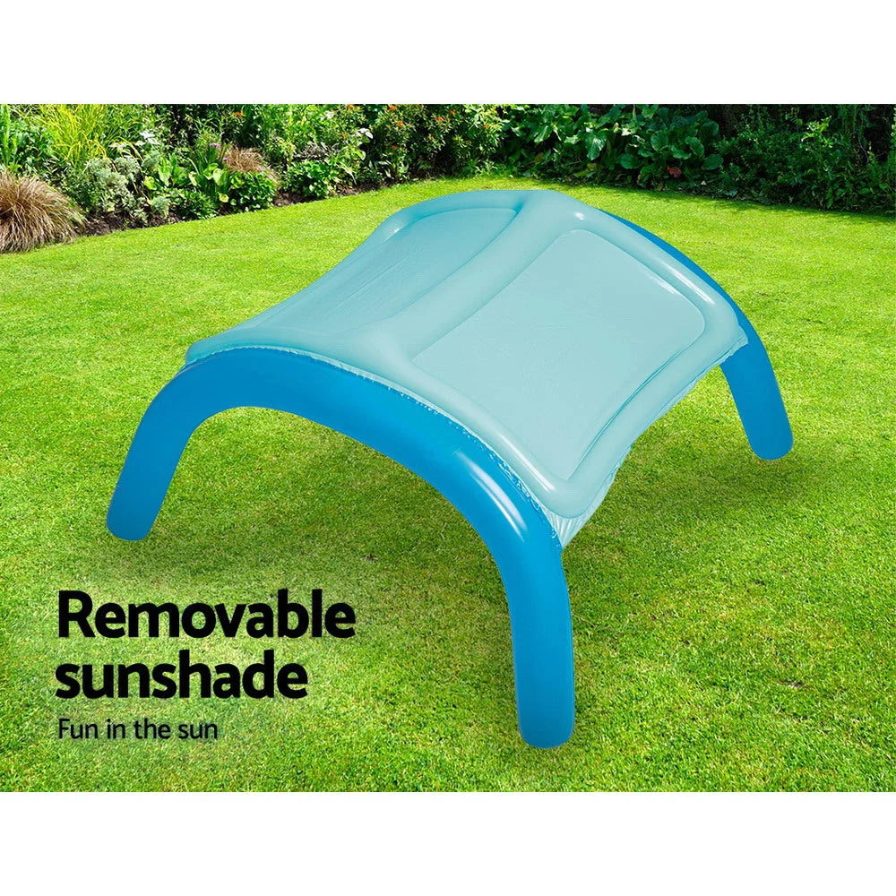 Inflatable Kids Pool Canopy Play Pool Swimming Pool Family