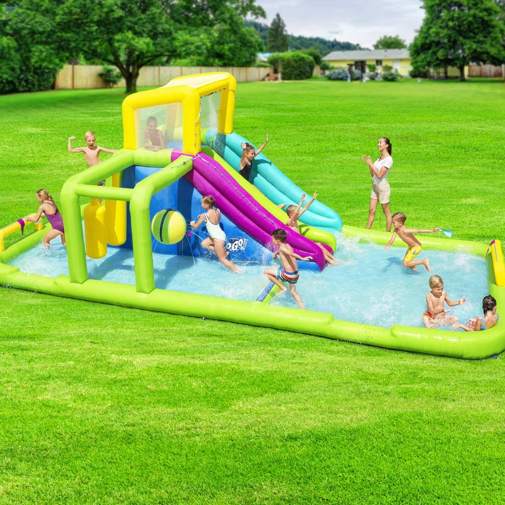 Inflatable Water Pack Pool Slide Castle Playground H2OGO