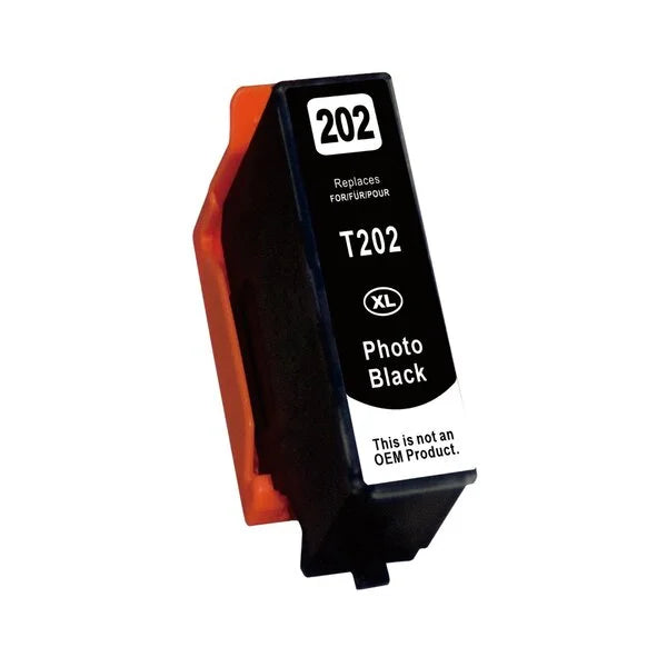 Inkjet Cartridge Epson Premium Replacement for 202XL Black