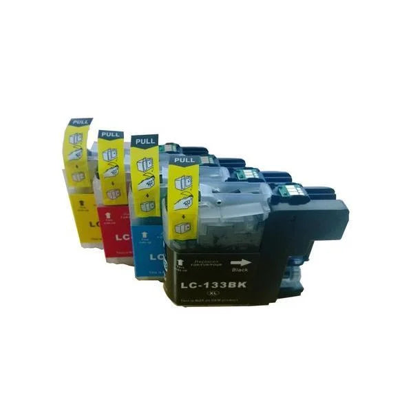 Inkjet Cartridge Set BROTHER LC133 Compatible - 4
