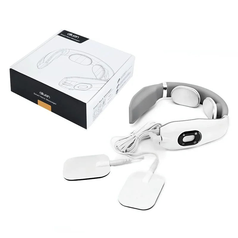 Intelligent Cervical Massager Electromagnetic Vibration Red