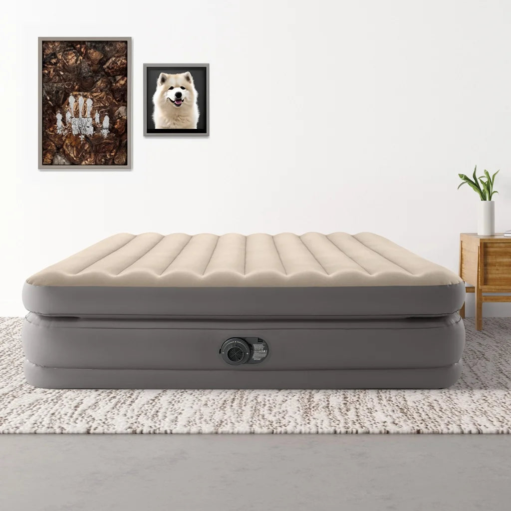 Intex Dura-Beam Plus Queen Prime Comfort Elevated Air
