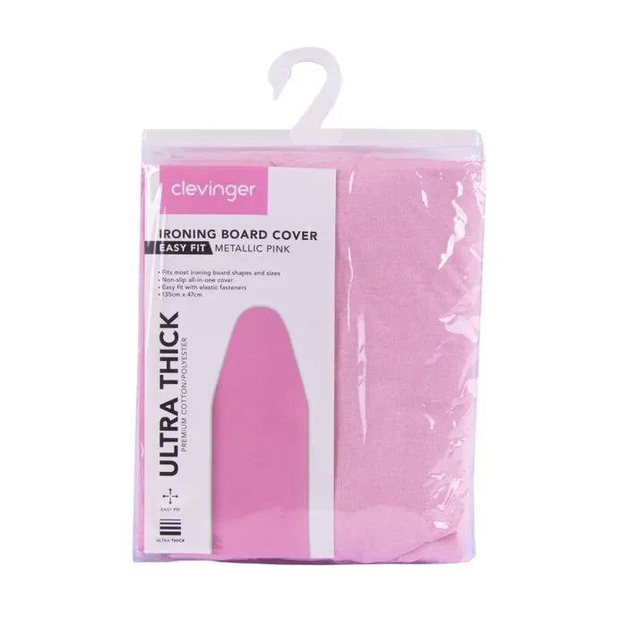 Ironing Board Cover 35x 115cm -Metallic Pink - Appliances >